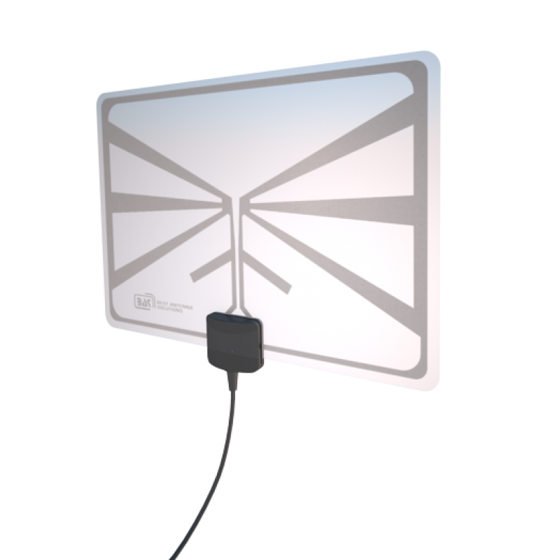 Антенна телевизионная RЕМО BAS-5326-USB<Активная,комнатная,DVB-T2,Питание:USB>
