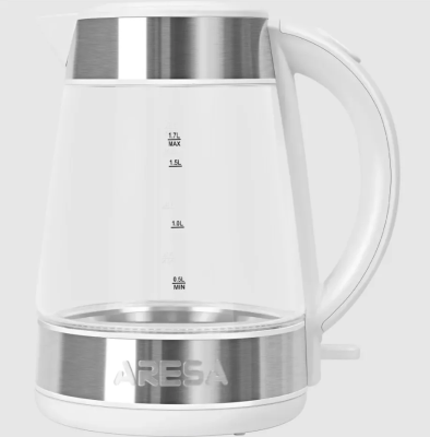 Чайник Aresa AR-3489 1,7 л 1850-2200 Вт,Strix, стекло, подсветка