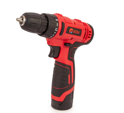 Аккумуляторный шуруповерт Edon AD-1201 (12В, 0-350/0-1550 об/мин, 23Нм,подсветка)