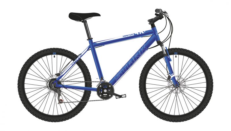 Велосипед Stark'22 Respect 27.1 D Microshift синий/белый 20"