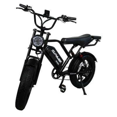Электроскутер SAMIK BK20 колеса 20'' 750Вт, 48В/18А до 150кг, до 50км запас хода 