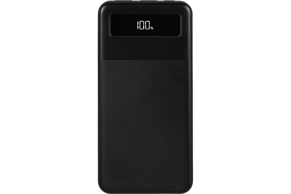 Внешний аккумулятор TFN 10000mAh Porta LCD PD 22.5W, черный TFN-PB-321-BK