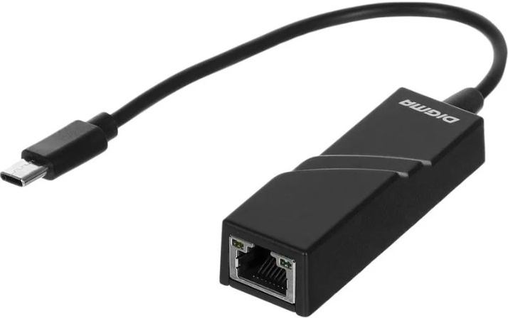 Сетевой адаптер Fast Ethernet Digma D-USBC-LAN100 USB Type-C