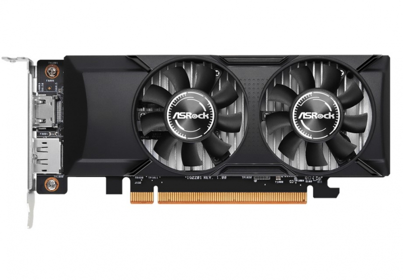 Видеокарта 4096Mb Asrock Intel ARC A310 LP 4G 64bit GDDR6 2000/15500