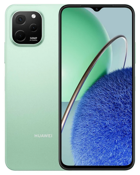 Смартфон Huawei Nova Y61 New 6/64Gb зеленый<2SIM4G 6.52" 8х2ГГц 1600х720 (IPS) 50+5Мп 5000mAh And10>