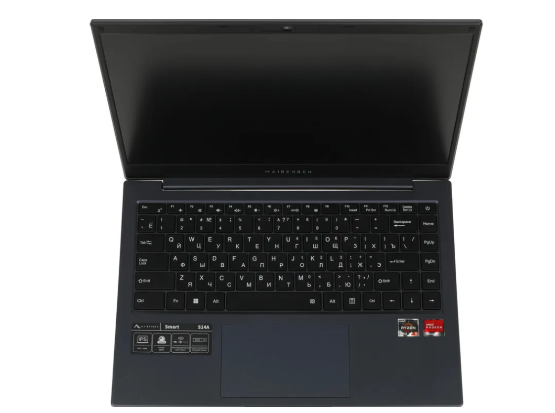 Ноутбук Maibenben S14A-R545UM Ryzen 5 Pro-4650U/8Gb/512Gb SSD/UMA/14" FHD IPS/DOS/