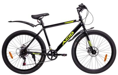 Велосипед ACID F 630 D (26" 7 ск. рост. 19") Black/Green