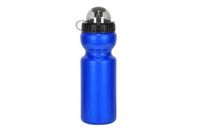 Фляга CWB-700G,750мл,пластик,с клапаном и защитным колпачком,синяя
