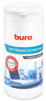 Салфетки BURO (BU-Tmix) универсальные (50сухих+50влажных)