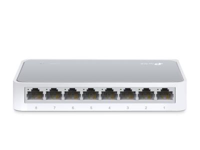 Коммутатор TP-Link TL-SF1008D (L2) 8x100Мбит/с неуправляемый
