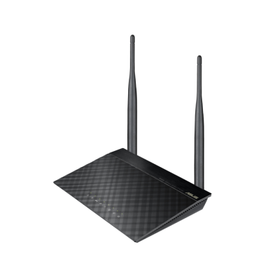 Интернет-шлюз ASUS RT-N12E (1хWAN,3xLAN,802.11n 2.4ГГц 300Мбит/с,2x2dBi) черный