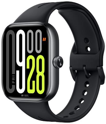 Смарт-часы Xiaomi Redmi Watch 5 (BHR9389GL) черный (2.07" AMOLED 514Х432,BT 5.3,GPS,SpO2,550 до 24д)