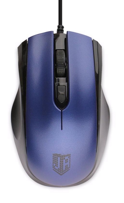 Проводная мышь Jet.A Comfort OM-U50 синяя (800/1200/1600dpi, 3 кнопок, USB)