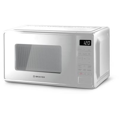 СВЧ-печь Brayer 2508BR 700Вт,20 л,цифр.управл,9 режим.пригот,LED дисп,таймер 99 мин