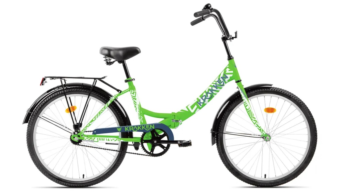 Велосипед KRAKKEN Krabs 1.0 (24" рост. 13,8") 2025 зелёный