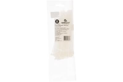 Стяжка Cablexpert NYT-150x2.5 пластиковые 150 мм х 2.5 мм, белые (100 шт.)