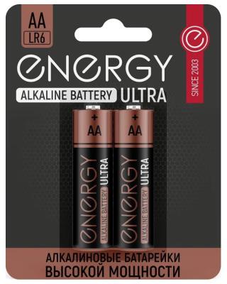 Батарейки Energy Ultra LR6/2B АА алкалиновые 2шт. блистер