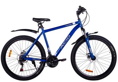 Велосипед ACID F 700 D (27,5" 21ск. рост. 19") Dark blue/Gray