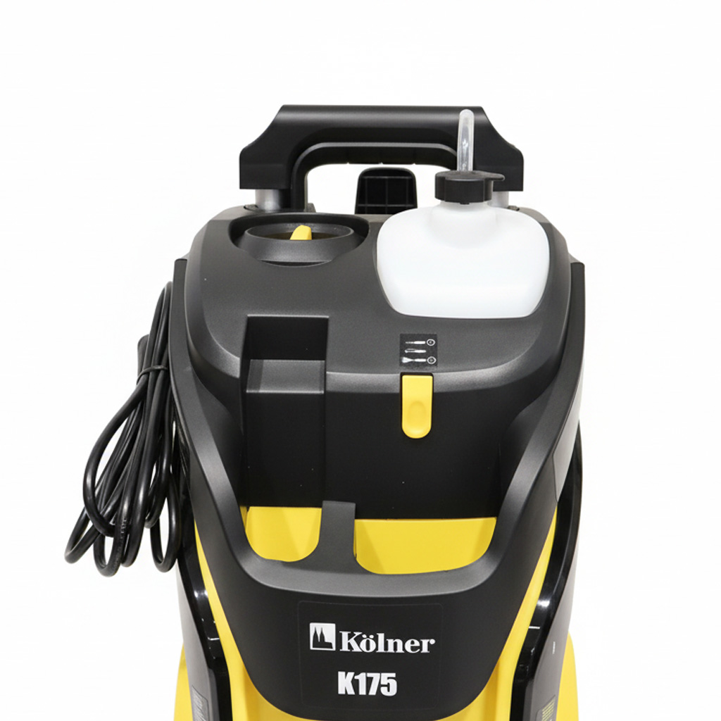 Минимойка Kolner K175 2400Вт, 450 л/ч,давление 125/175 бар, забор воды водопровод/из емкости