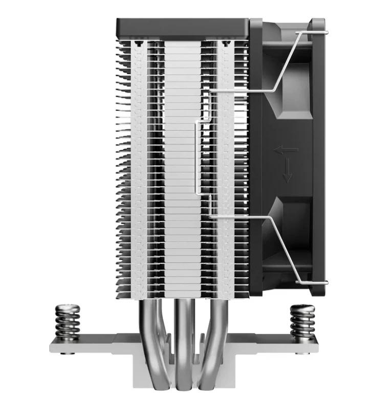 Вентилятор Deepcool AG300 G2 (LGA1700/1200/AM4/1851,4пин PWM,TDP 160W,Al+CU)