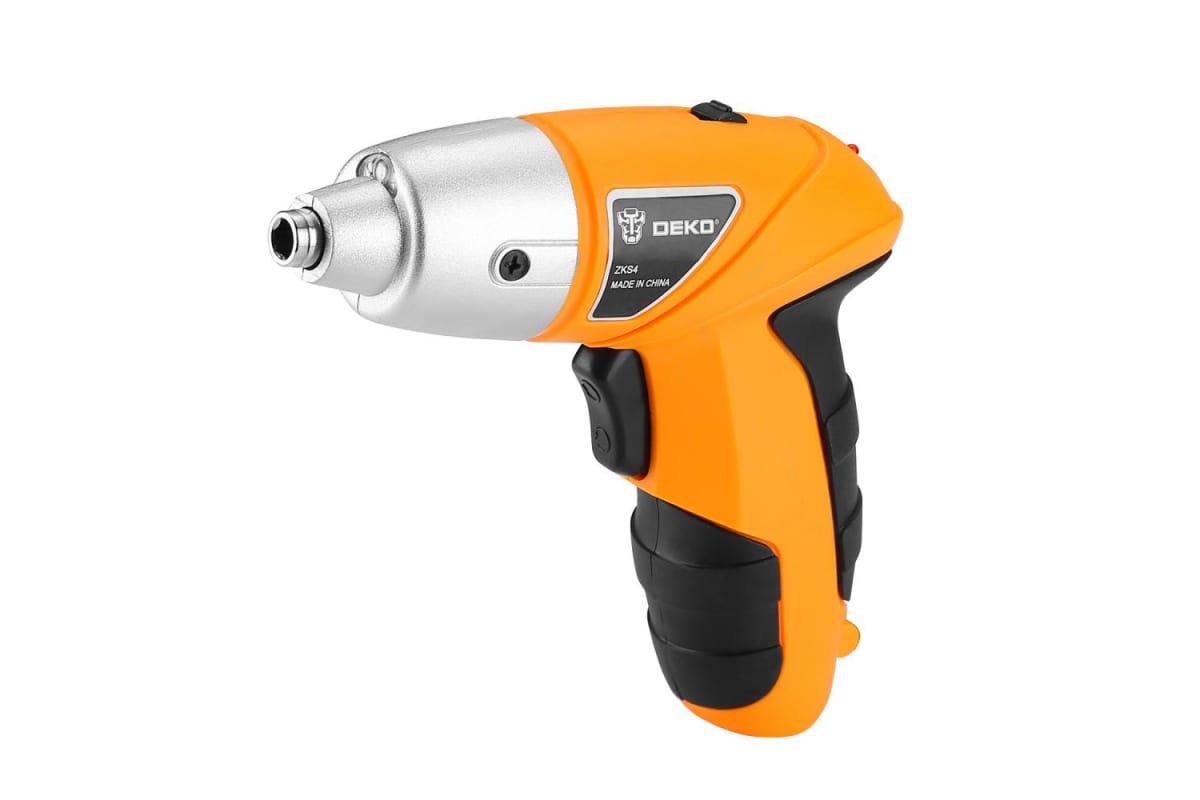 Аккумуляторная отвертка Deko ZKS4 (063-4113) 4В, 0.6Ач, 4Нм