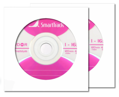 Записываемый диск DVD-R 4.7Gb Smart Track 16x в конверте