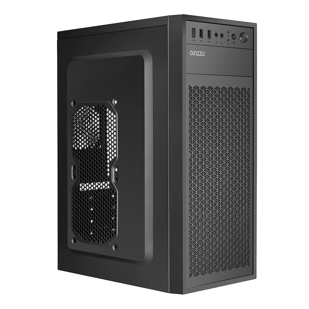 Корпус ATX MidiTower Ginzzu A400 без БП ATX