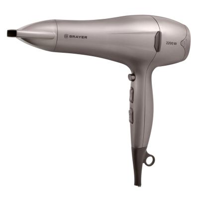 Фен Brayer 3006BR 2200 Вт, 2 cкор, 3 темп., узкий конц., холод.