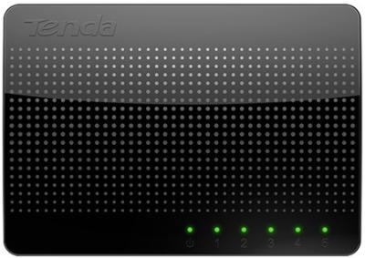 Коммутатор Tenda SG105 Fast Ethernet с 5-портами 5x1Гбит/с