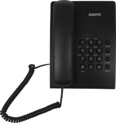 Телефон проводной Sanyo RA-S204B черный