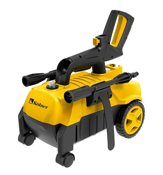 Минимойка Kolner K140F 1600Вт, 480 л/ч, давление 130/70 бар,забор воды водопровод/из емкости
