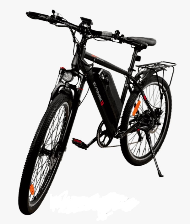Электроскутер SAMIK V3 PRO 2.0 колеса 26'' 350Вт, 48В/15А до 35км запас хода 