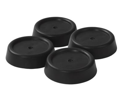 Антивибрационные подставки для стиральных машин и холодильников OZONE CMA-14B, черный, круглые