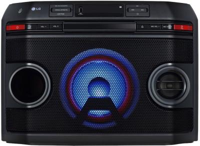 Музыкальный центр LG OL45 Xboom черный 220Вт/CD/CDRW/FM/USB/BT