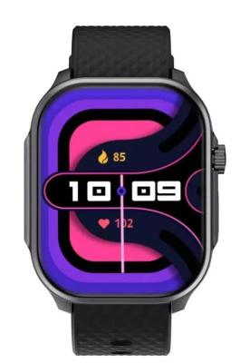 Смарт-часы Tecno Watch 3 Active 2.04" LCD черный (W03A)