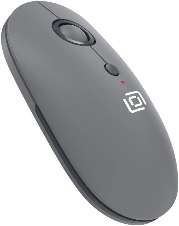 Мышь Oklick 409MW графитовый оптическая (1600dpi) silent беспроводная USB (3but)