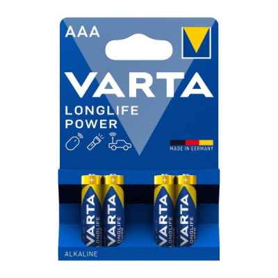 Элемент питания VARTA LONGLIFE POWER 4903 AAA/LR03 BL4