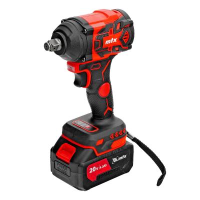 Гайковерт ударный аккумуляторный бесщет. MTX CIWU-BL-20-600, Li-Ion, 20 В