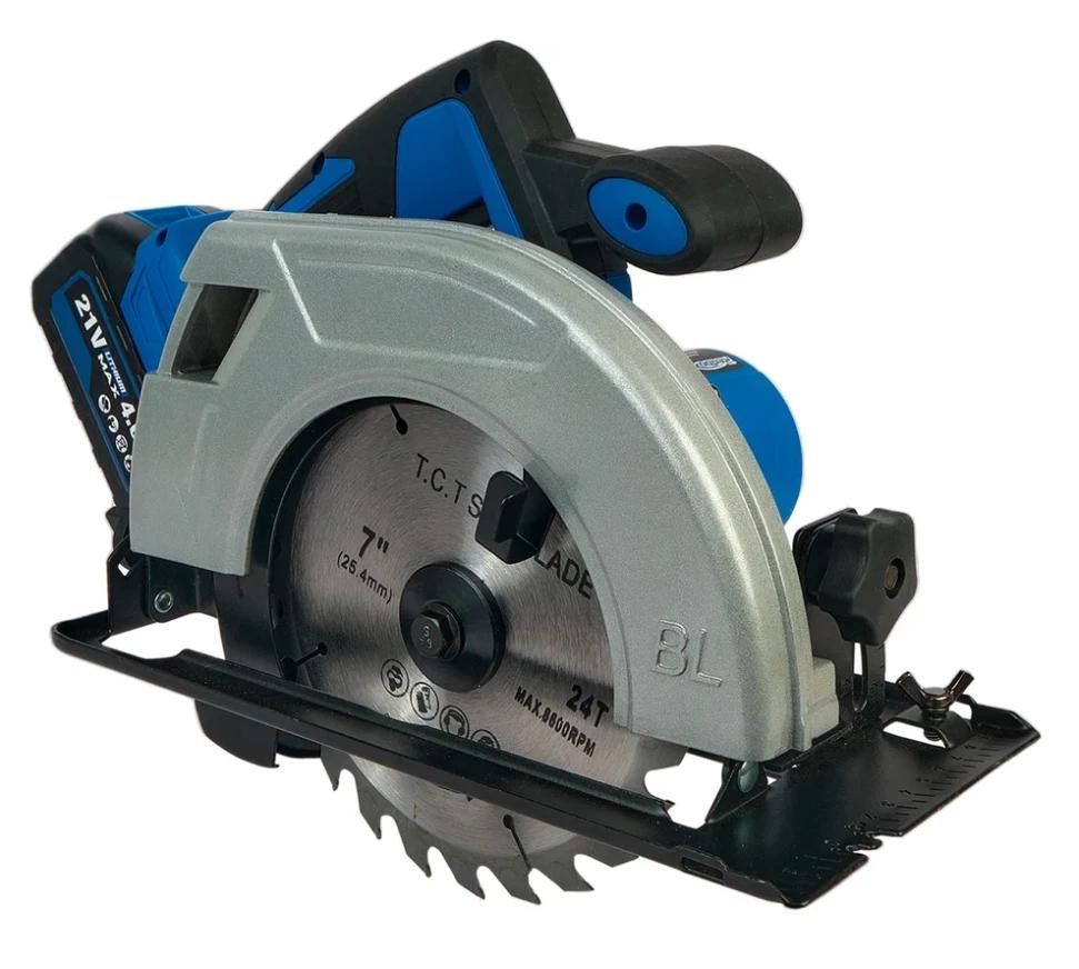 Электропила дисковая REDBO OCS-21A аккумулят. бесщеточная (21В, Li-on 1х4,0Ач; 5000об/мин)