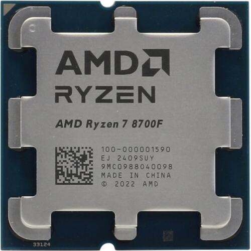 Процессор AMD RYZEN 7 8700F OEM AM5 <4,1-5,0GHz, 8/16 cores,DDR5-5200, 45-65Вт> Phoenix (нет видео)