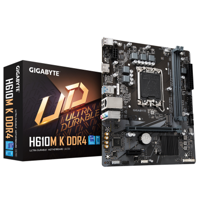 Материнская плата MSI PRO H610M-S DDR4 PCI-E mATX AC`97 8ch(7.1) GbLAN+HDM 2DDR4 M.2