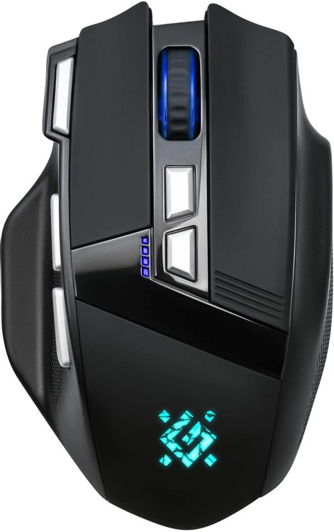 Мышь Defender Knight GM-885 черн,8кнопок,3200dpi,400мАч беспроводная игровая