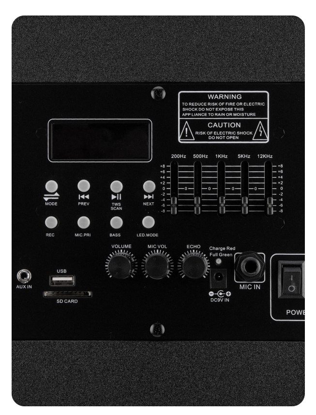 Колонки ELTRONIC 30-83 SKILLETS BOX 1200 динамик 1шт/12" с TWS