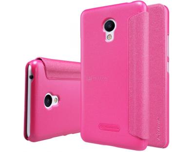 Чехол для Meizu M3 mini, красный, Flip Cover, Nillkin Sparkle, NLK-874004Y0486