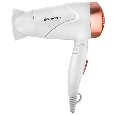 Фен Brayer 3026BR 1600 Вт,2 скорости,холодный воздух,складная ручка,съемный фильтр,шнур 1,8 м