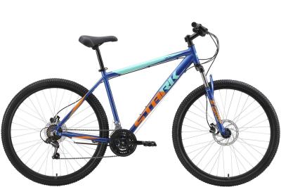 Велосипед Stark'23 Tank 29.1 HD темно-синий/оранжевый/голубой 18"