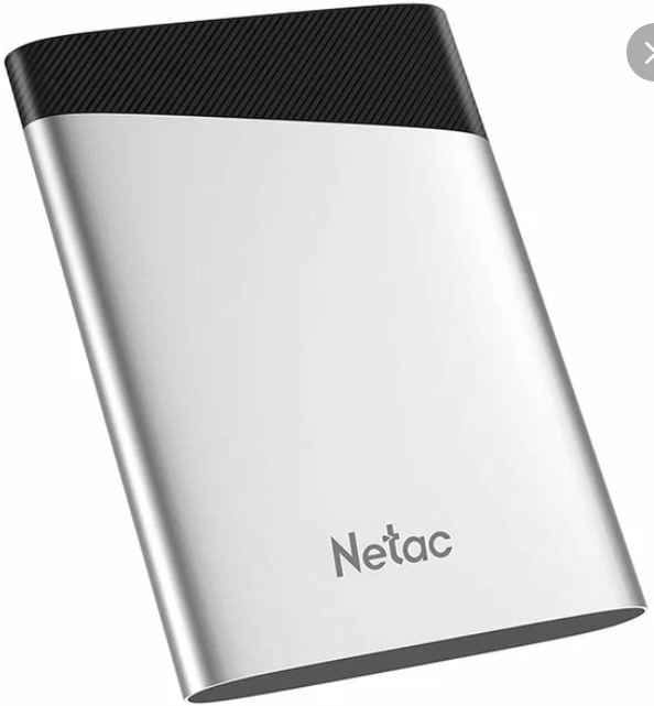 Внешний диск SSD 240Gb Netac Z6S <NT01Z6S-240G-32SL> (USB3.2 type C, up to 520MBs, 87x61x10.5mm)