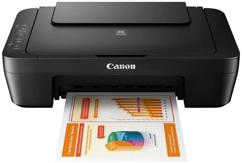 Принтер струйный CANON PIXMA MG2555S МФУ (А4, 4цв/2кар,8/4стр./м,4800x600,скан.600x1200,USB) черный