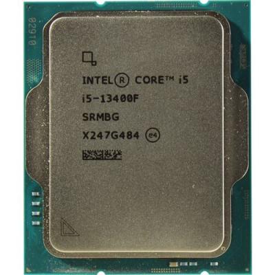 Процессор Intel Core I5-13400F (10/16 ядер,2.5-4.6ГГц,DDR4-3200/DDR5-4800,нет видео,65-148W) LGA1700