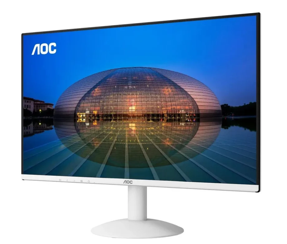 Монитор 23.8" AOC 24B30H3/BW, White, 16:9, IPS, FHD, 4ms, 300cd, 120Hz, VGA, HDMI